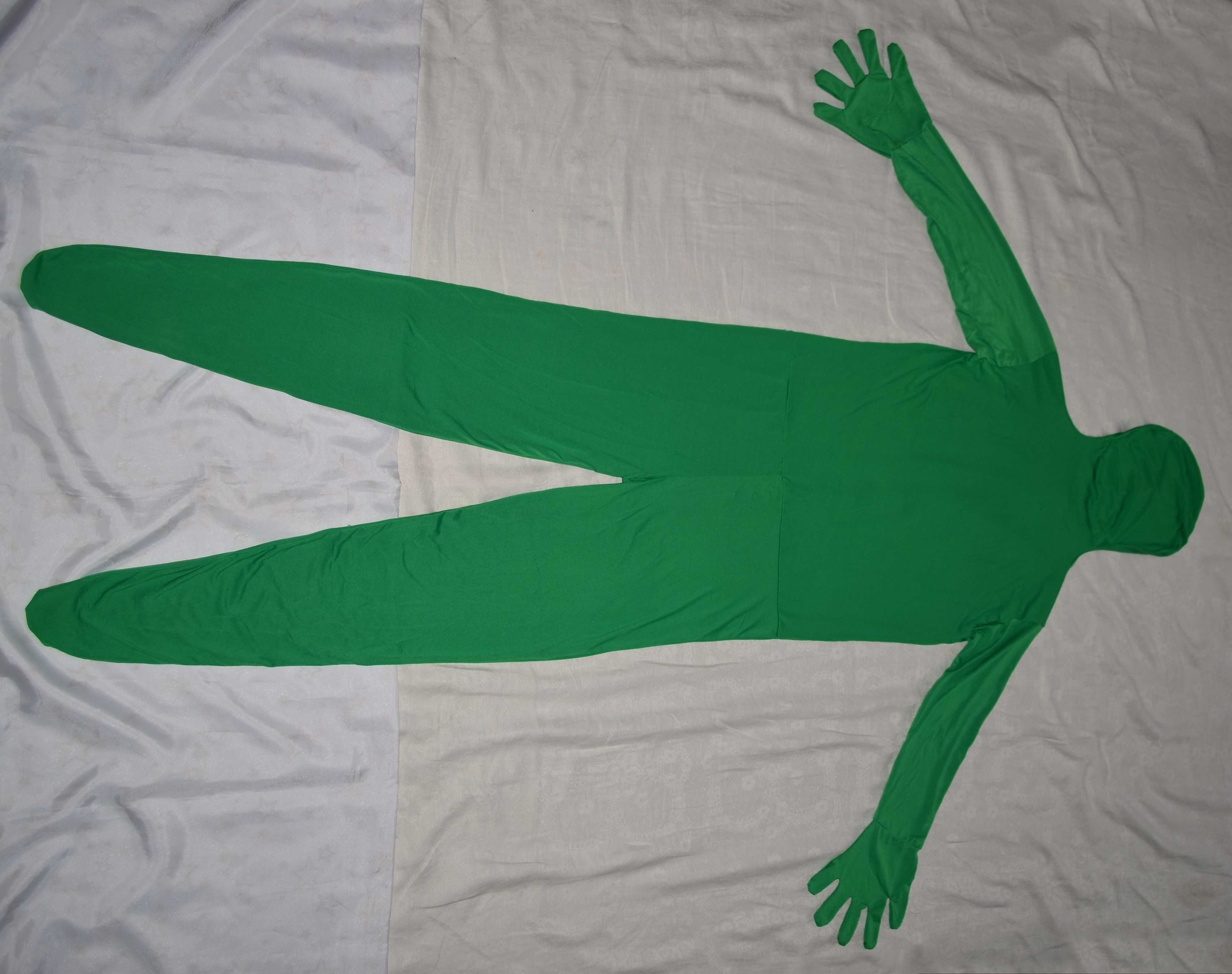 Клоун Morphsuits аниматор обтягивающая вторая кожа зелений шоу гимнаст
