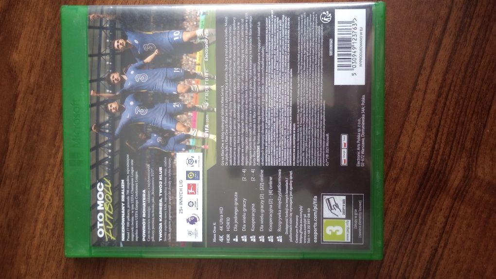 FIFA 22 na Xbox one S i series X