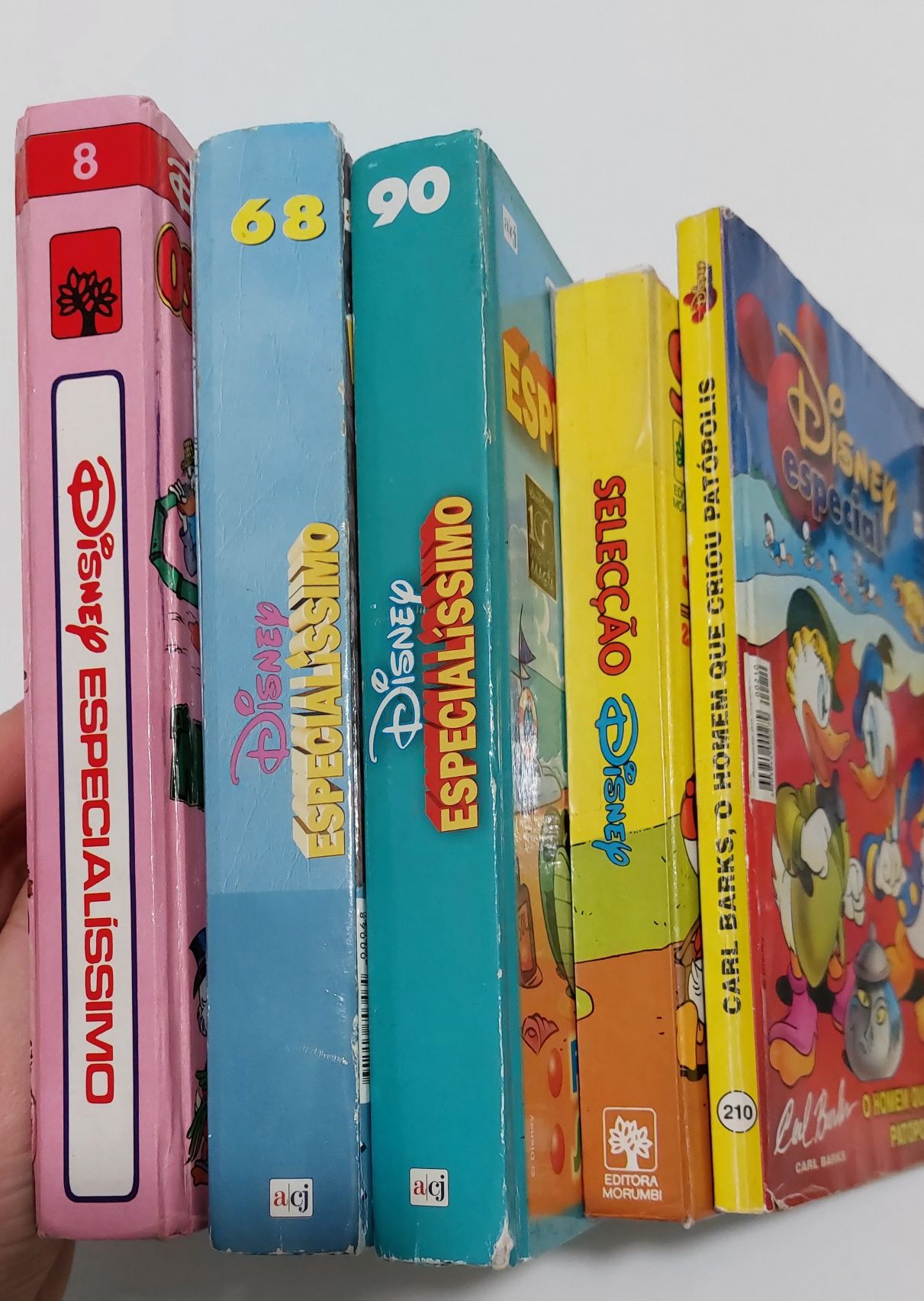 Livros BD do Mickey e da Mónica