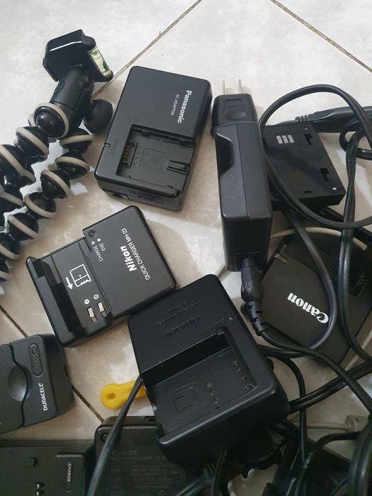 Carregadores máquina fotográfica