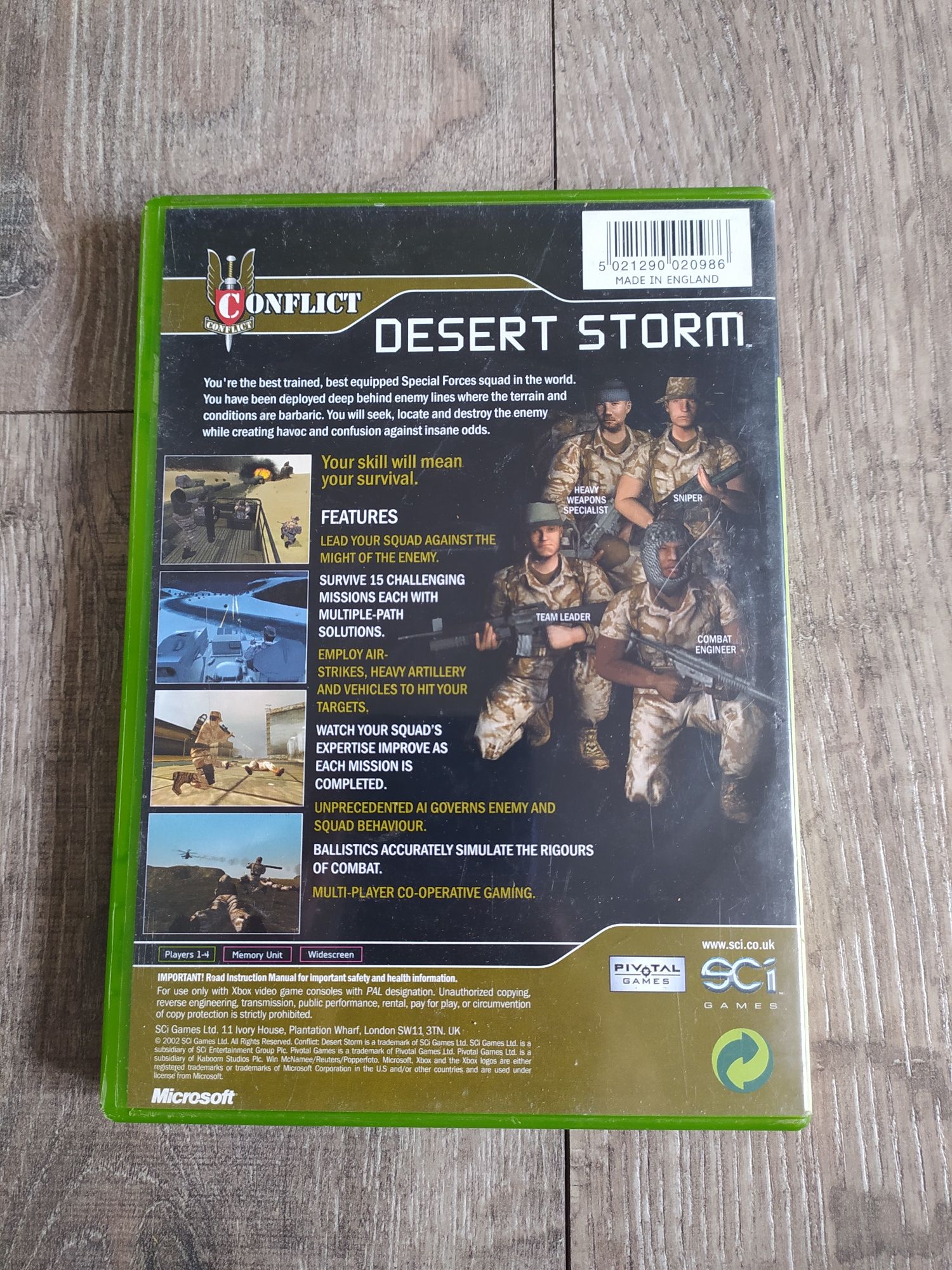 Gra Xbox Classic Conflict Desert Storm Wysyłka w 24h