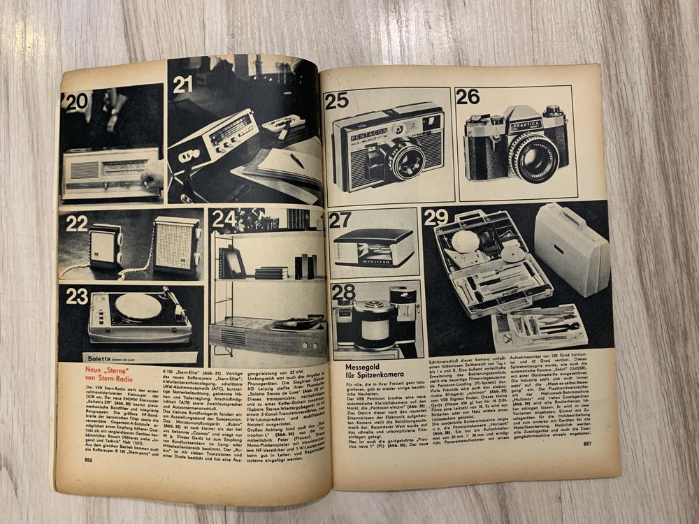 Pismo gazeta Jugend + Technik DDR antyk vintage 1967