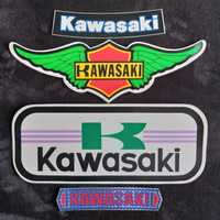 Autocolantes vintage Kawasaki