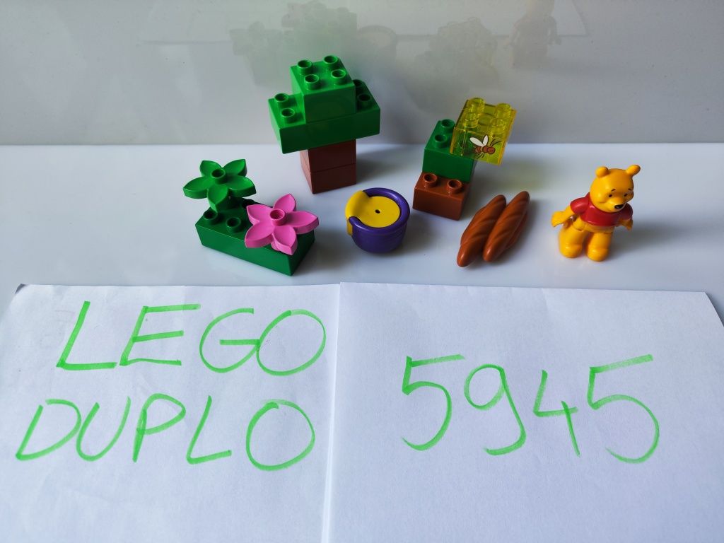 Zestaw klocków LEGO Duplo 5945 Kubuś Puchatek Piknik Kubusia