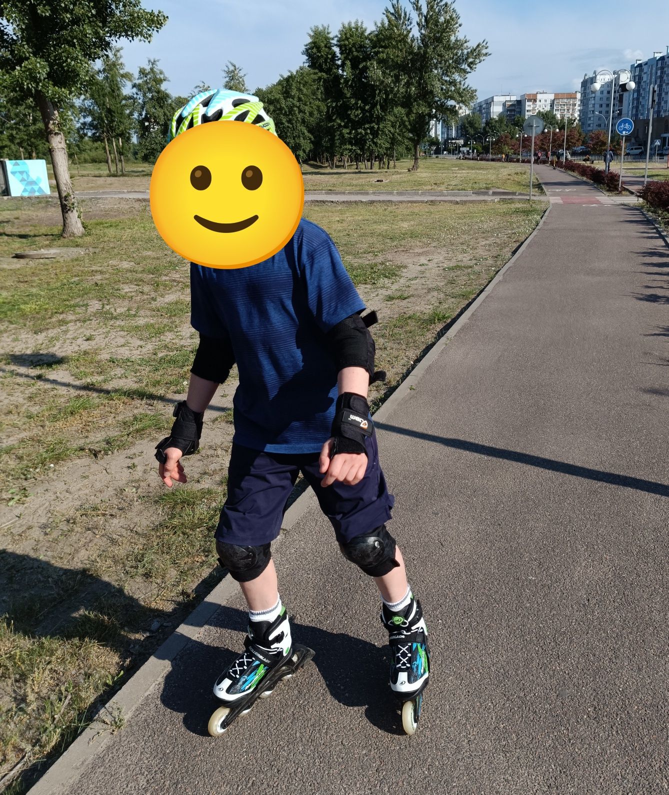 Дитячі ролики Rollerblade розсувні р. 30.5-35 Роликові ковзани Сумка