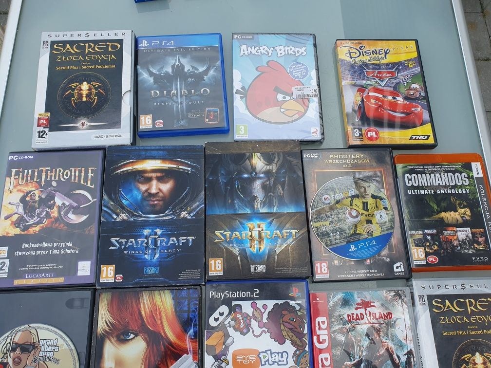 Różne Gry komputerowe PC konsola PS