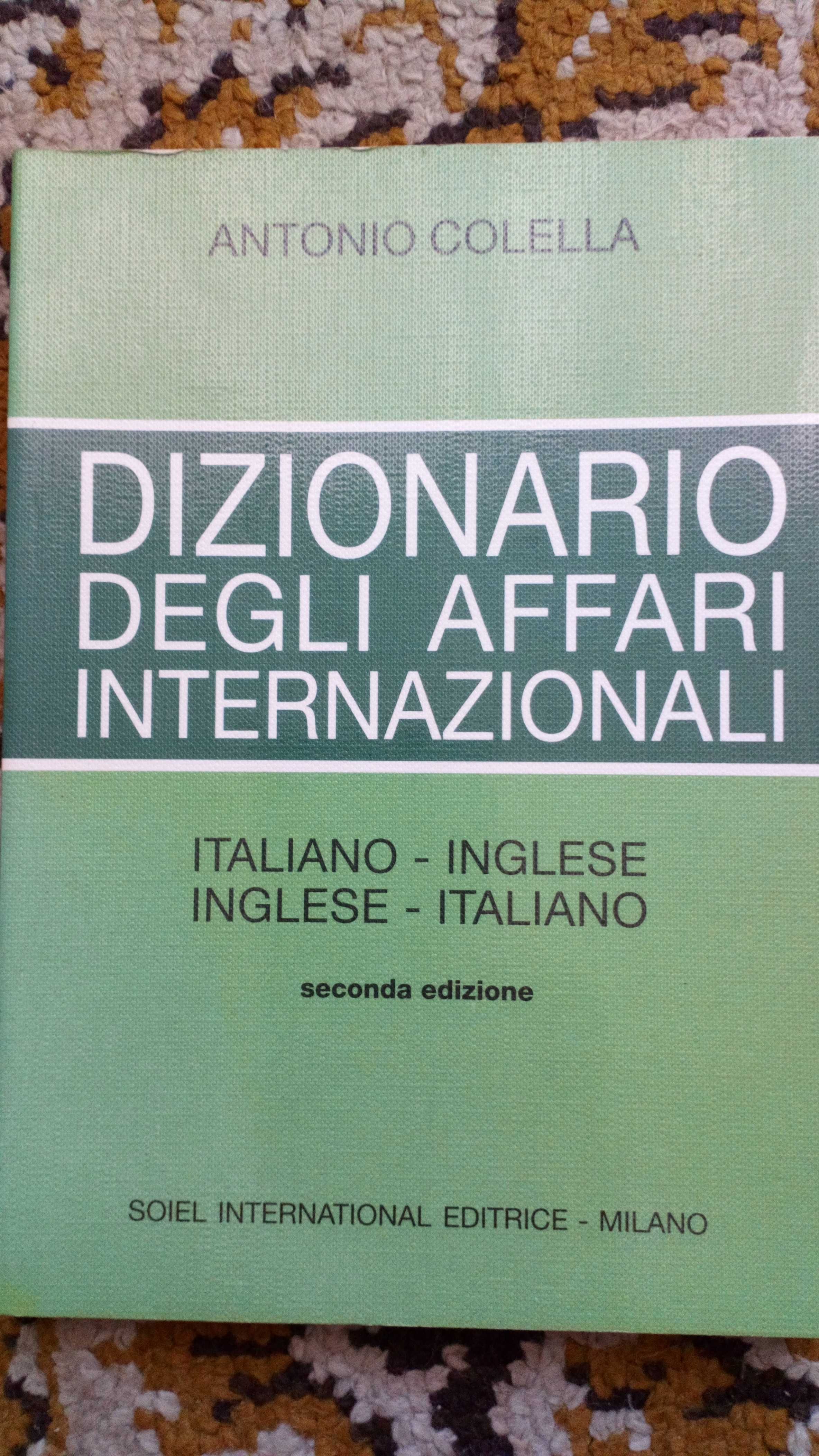 Dizionario internazionali, italiano-inglês