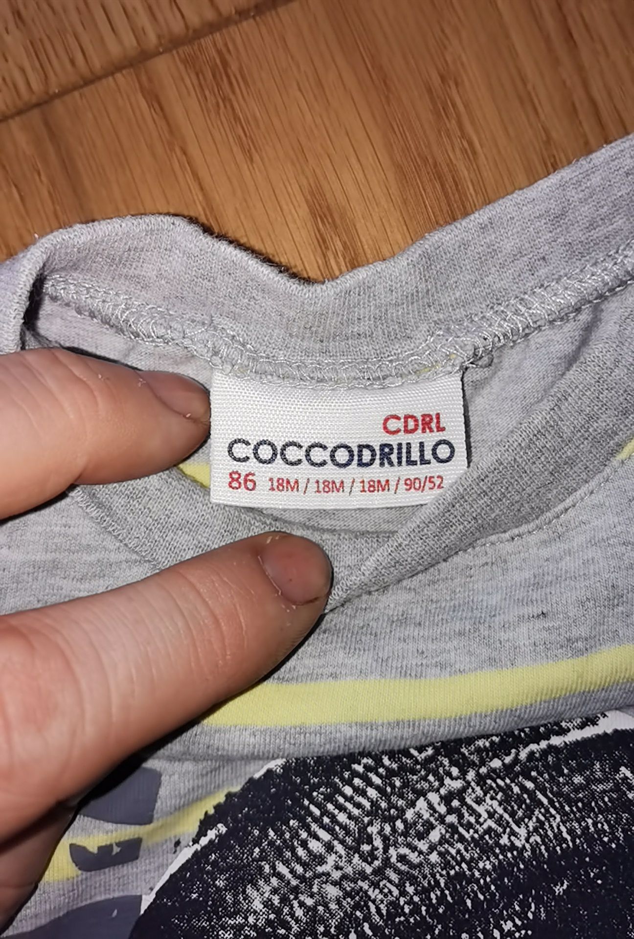 T-shirt bawełna coccodrillo r 86 18M