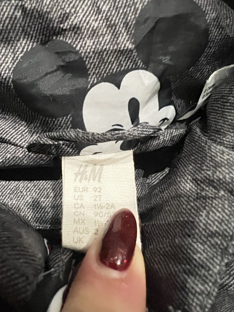 Kurtka h&m 92 myszka miki