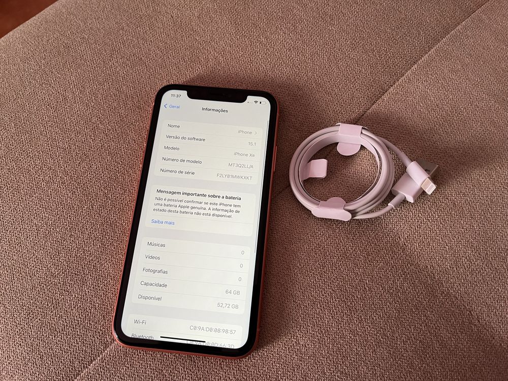 IphoneXR 64gb livre desbloqueado