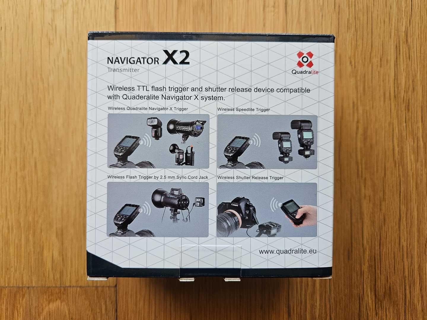 Transmissor Quadralite X2 para Canon