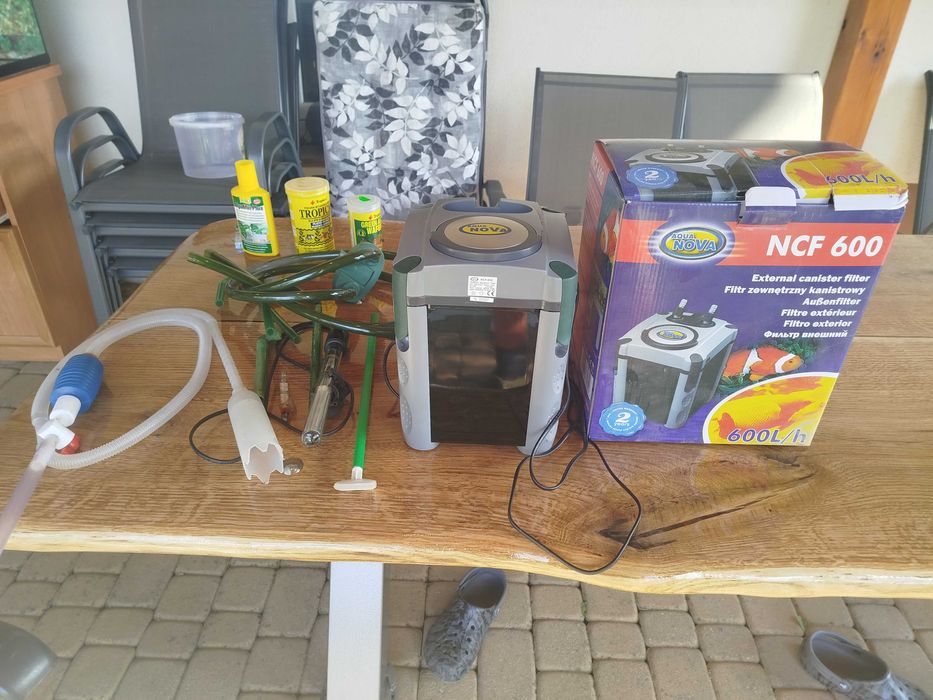 Akwarium 112.l panoramiczne kompletne