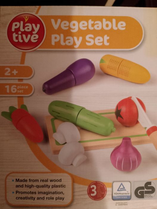 Warzywa playtive drewniane