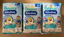 36szt / Pampers SPLASHERS / Pieluchy do pływania / 3-4 / 6-11 kg