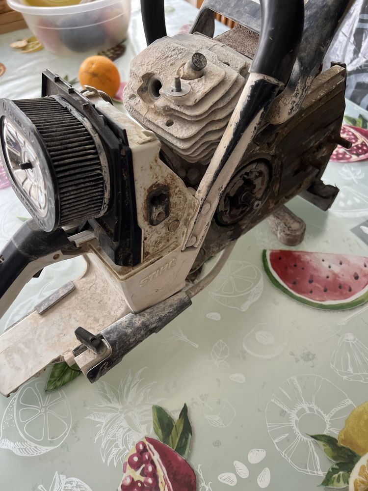 Piła  Stihl gs 461 uszkodzona