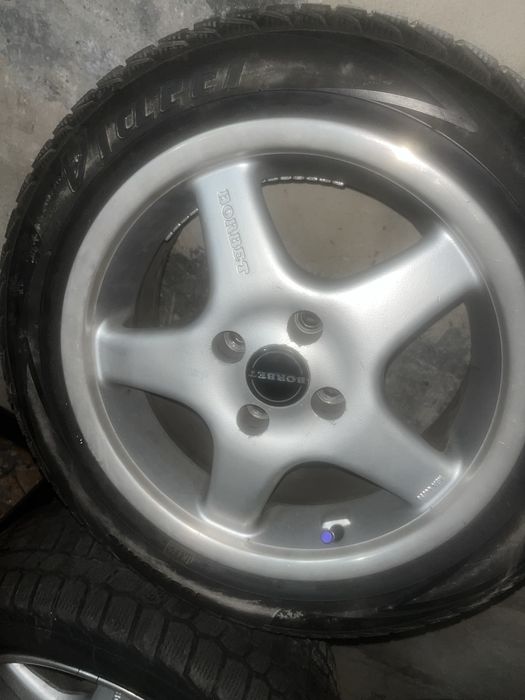 Диски Borbet + резина 15/4/100 ваз/део/шевроле