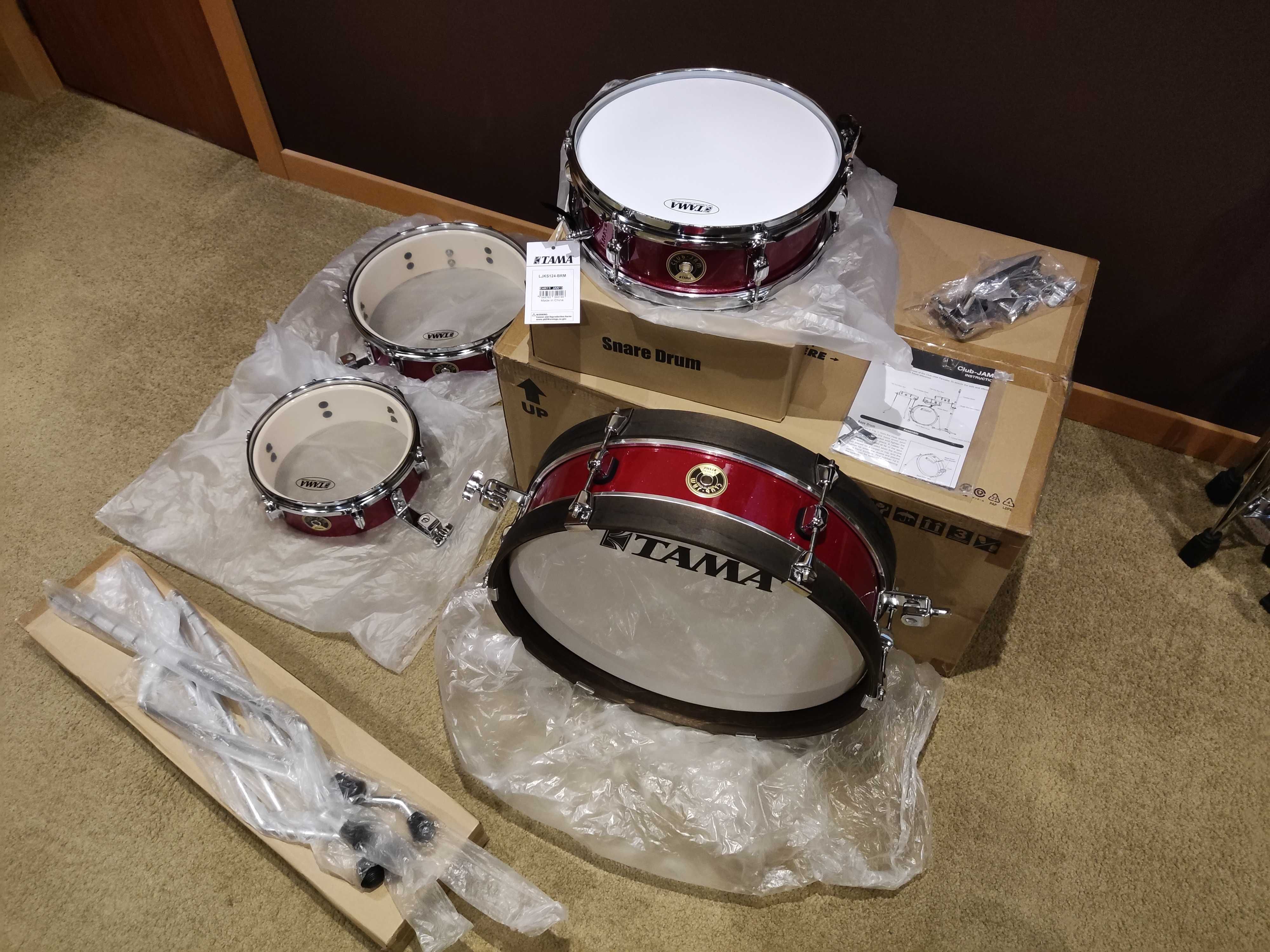 Bateria Acústica Tama Club Jam Pancake BRM