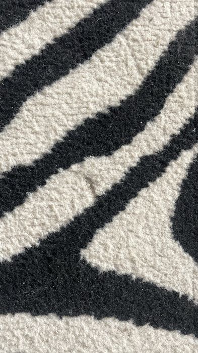 Dywan zebra 115x160 safari motyw zwierzęcy