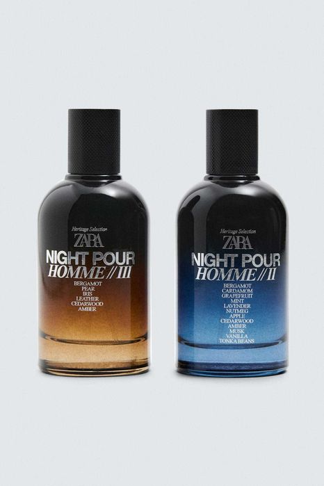 Парфумована вода ZARA Deep Garden Glitter | Night Pour Homme II + III
