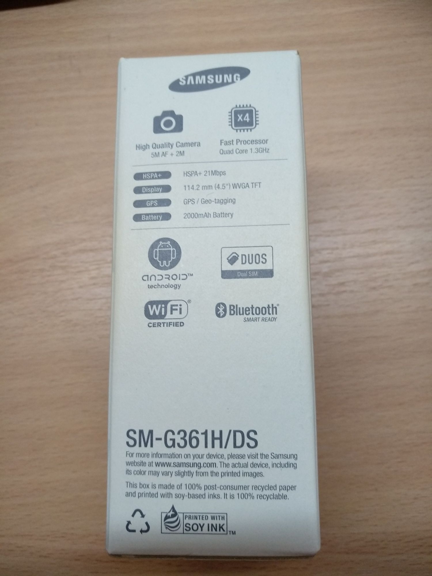 Продам телефон Самсунг SM-G361Н