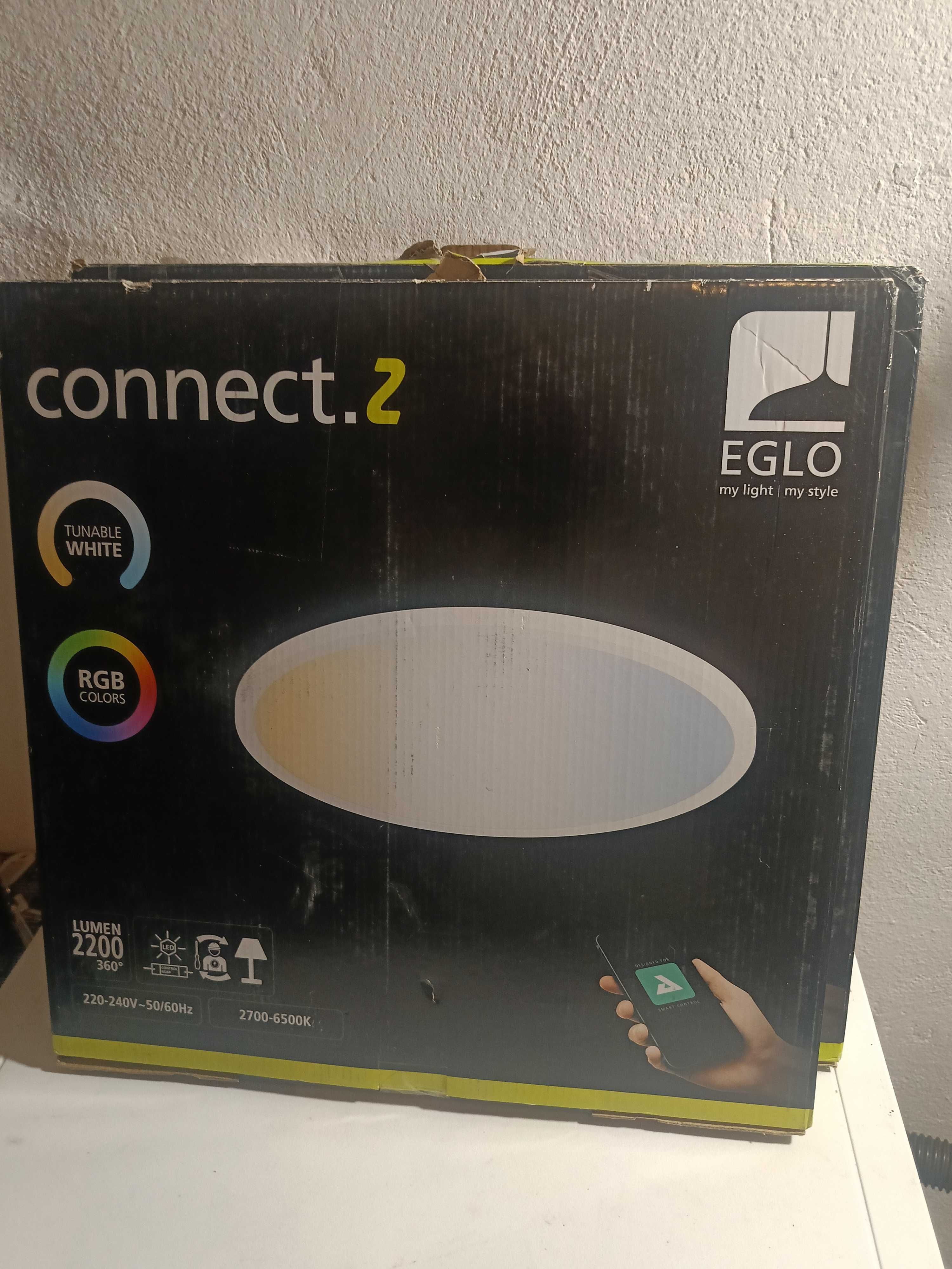 ROVITO-Z oprawa sufitowa Plafon LED 42cm Czarny okrągły 900092 EGLO