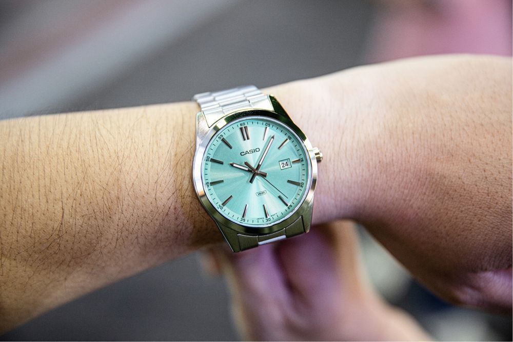 Годинник чоловічий Casio MTP-VD03D-2A3 Оригінал Гарантія Часы