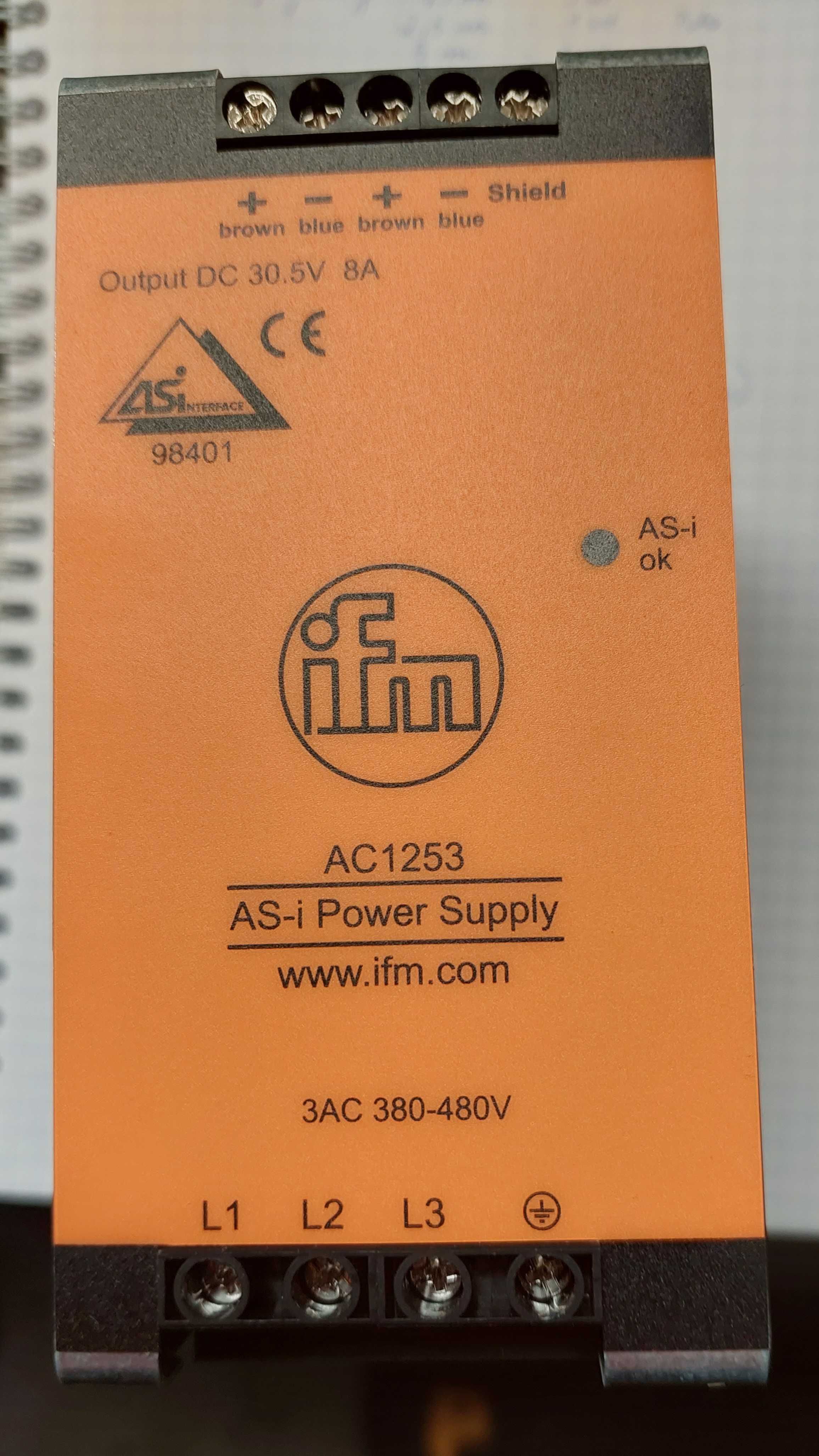 Zasilacz AS-Interface AC1253 PSU-3AC/ASi-8A