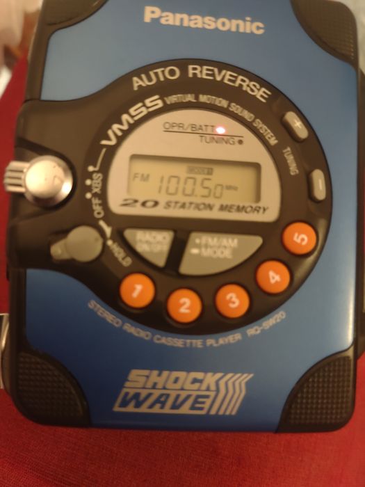 Panasonic RQ-SW20 Shock Wave.