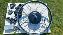 Zestaw do konwersji roweru na elektryczny - koło przednie 28" 1000W
