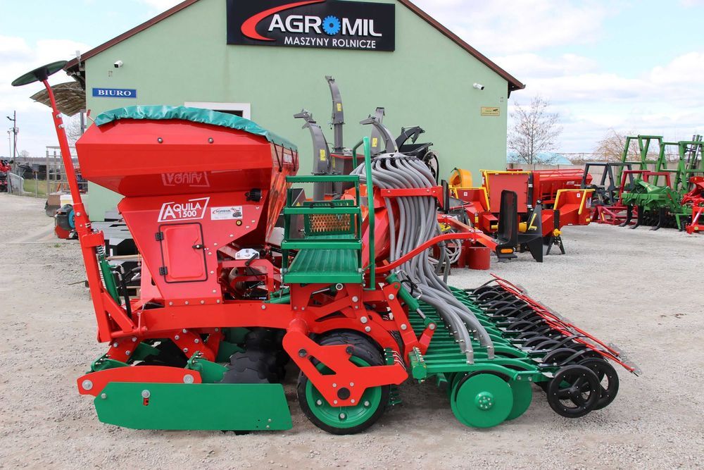 Zestaw uprawowo-siewny Aquila Compact agregat siewnik Agro-Masz