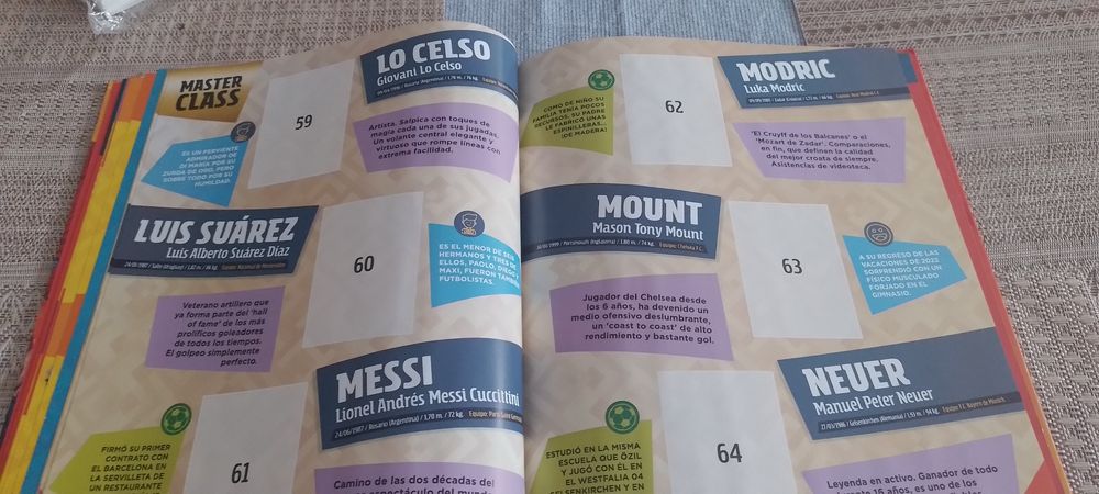 Caderneta Idolos de la Roja