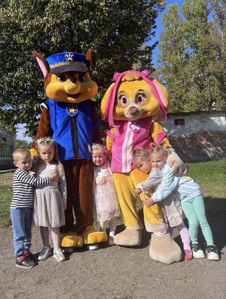 Привітання Лабубу  Кривий Ріг, щенячій патруль, мішка, пес патрон