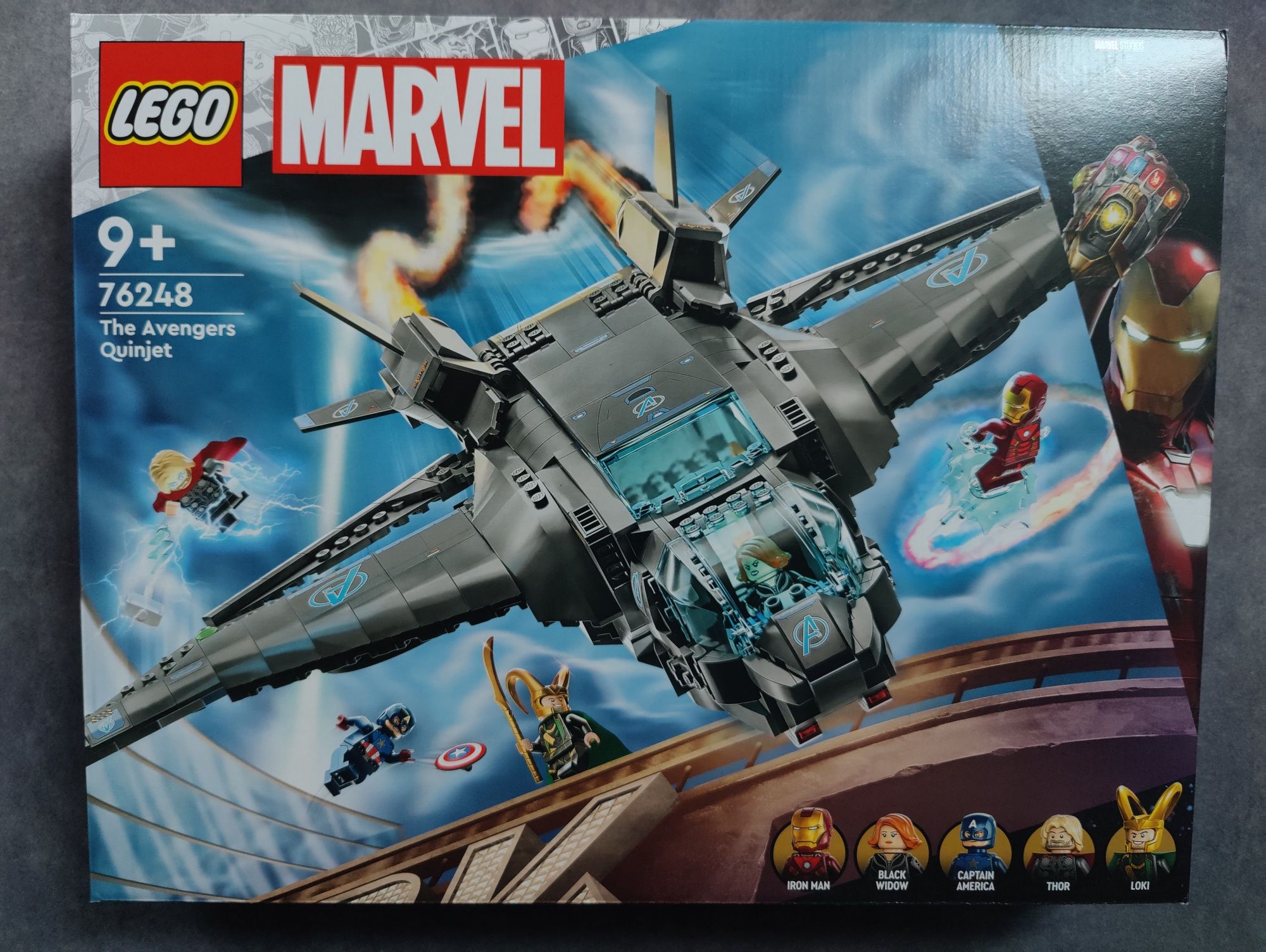 Lego Marvel 76248 Quinjet Avengersów