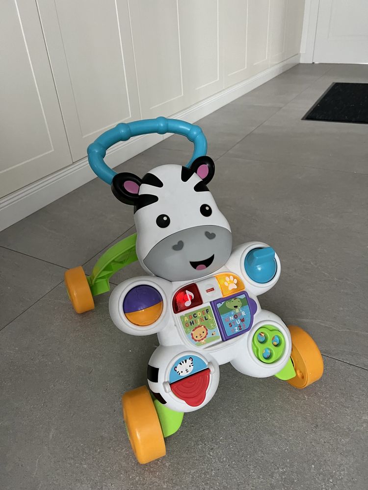 Pchacz, chodzik fisher price