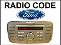 Разблокировка ВСЕХ FORD штатных автомагнитол radio ключ code 10 минут