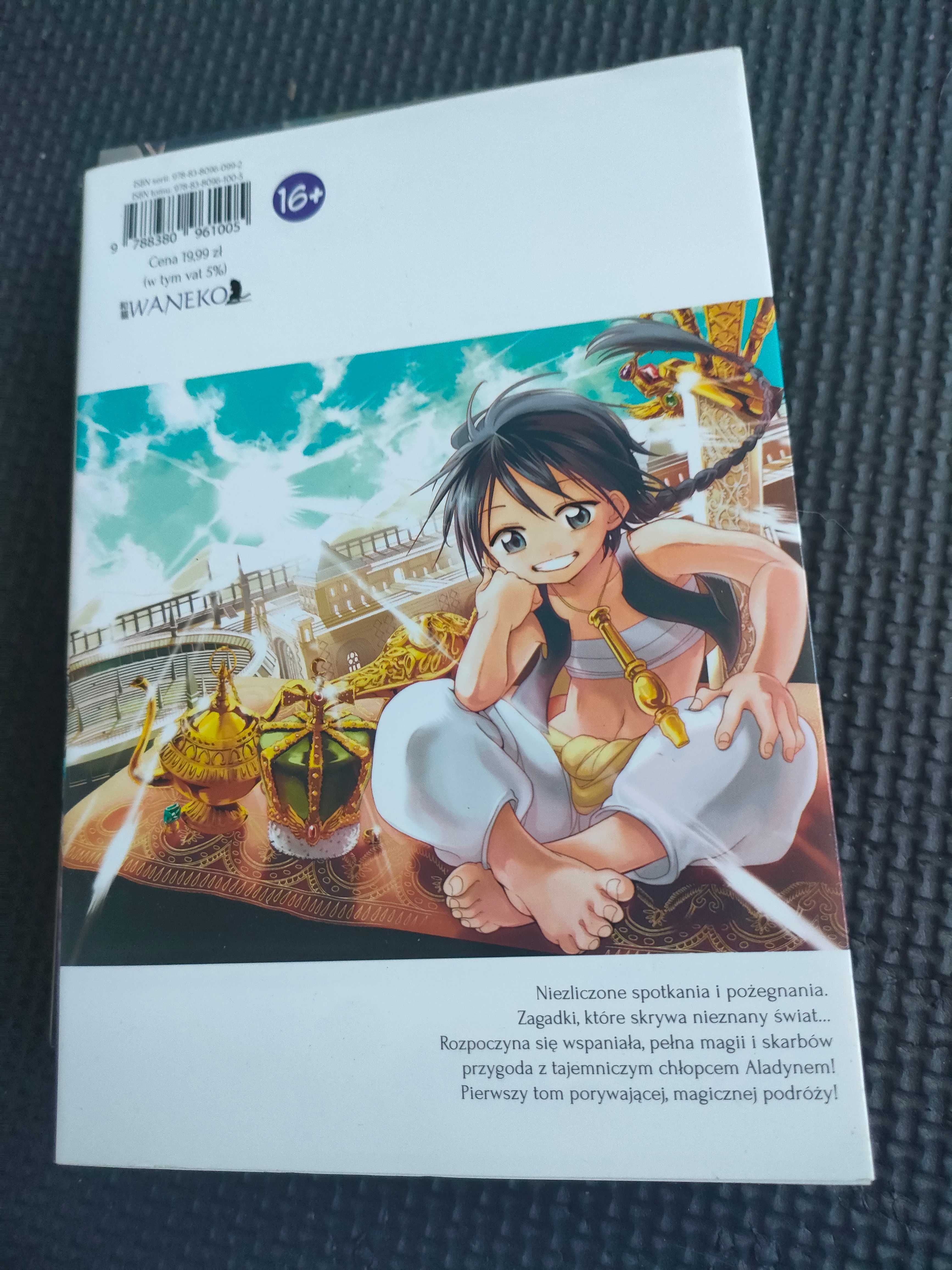 Manga ,,magi-the labyrinth of magic,, tomy od 1-3