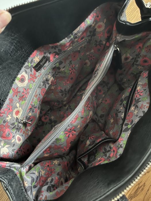 Czarna torebka Betty Barclay ze sztucznej skóry