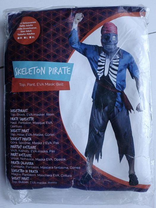 Pirat strój przebranie na Bal lub Halloween
