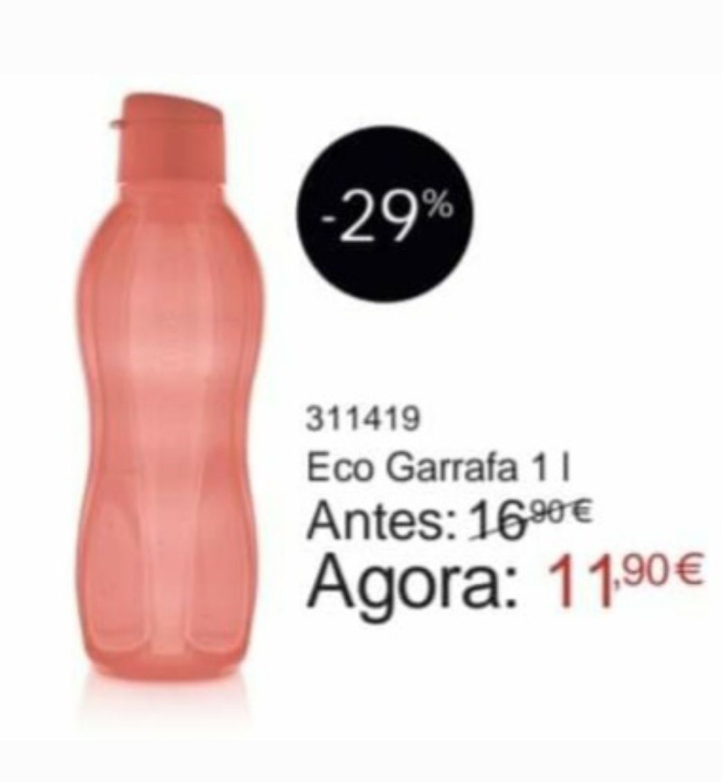 Garrafas Tupperware