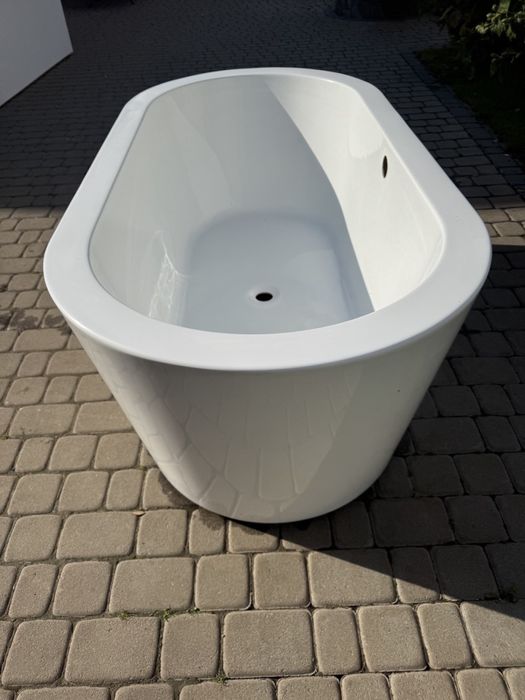 Ванна акрилова 160 см (00221) ванна вільностояча