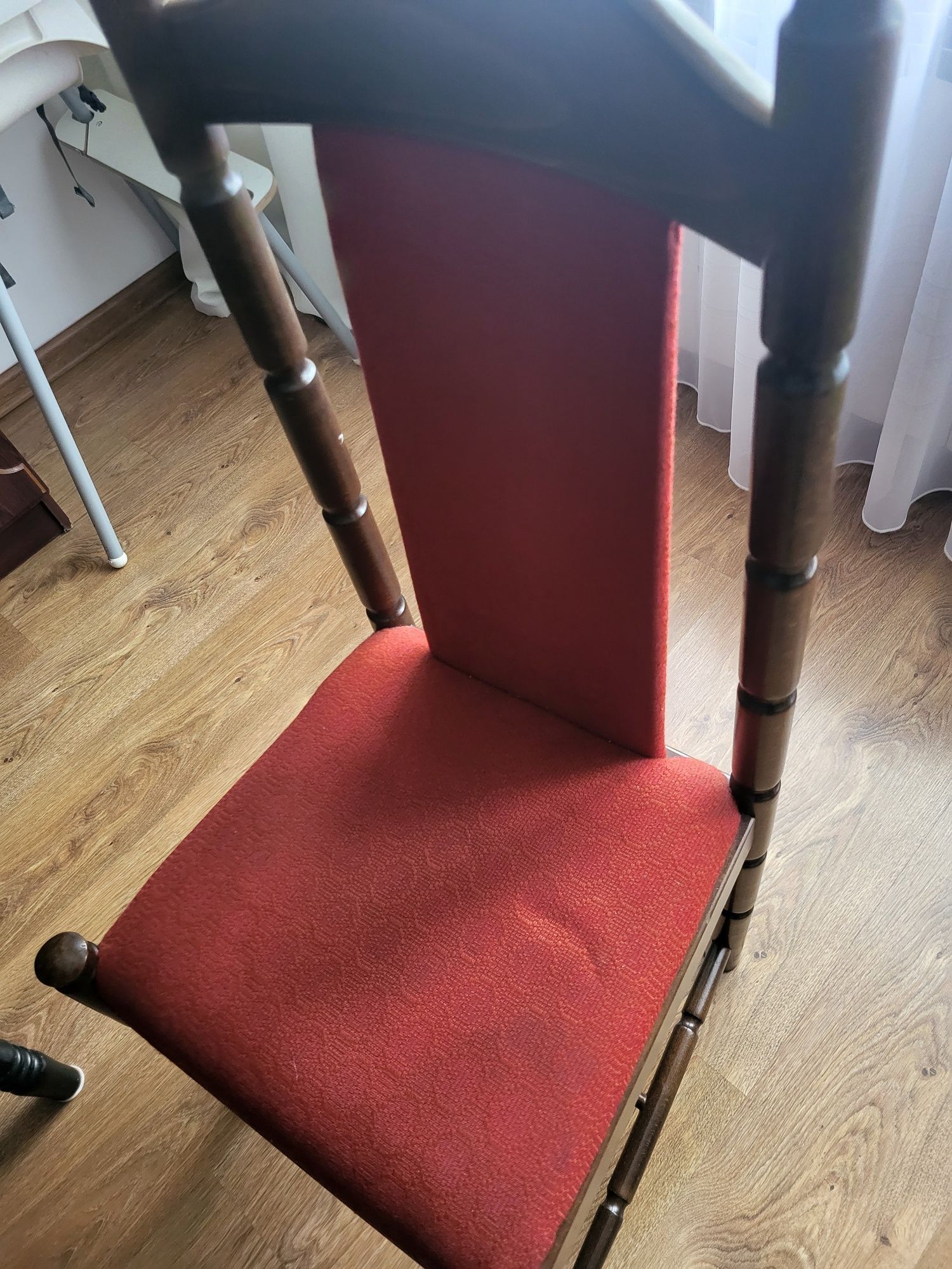 Stół i 4 krzesła lata 80te