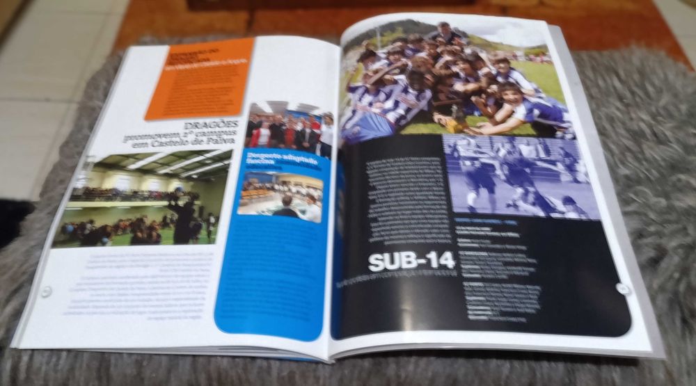 Revista Futebol Dragões nº 282 de 2009 - Caixa de Surpresas - 64 pág.