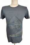 Just brands szary t-shirt z napisami rozm s