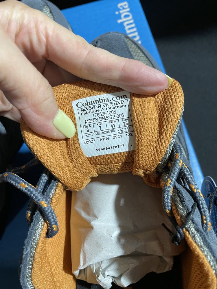 Кроссовки Columbia Crestwood Waterproof Hiking оригинал