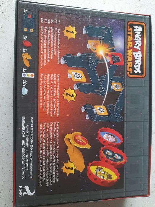 Angry Birds Star Wars gra zręcznościowa Trefl od 4 lat, stan idealny