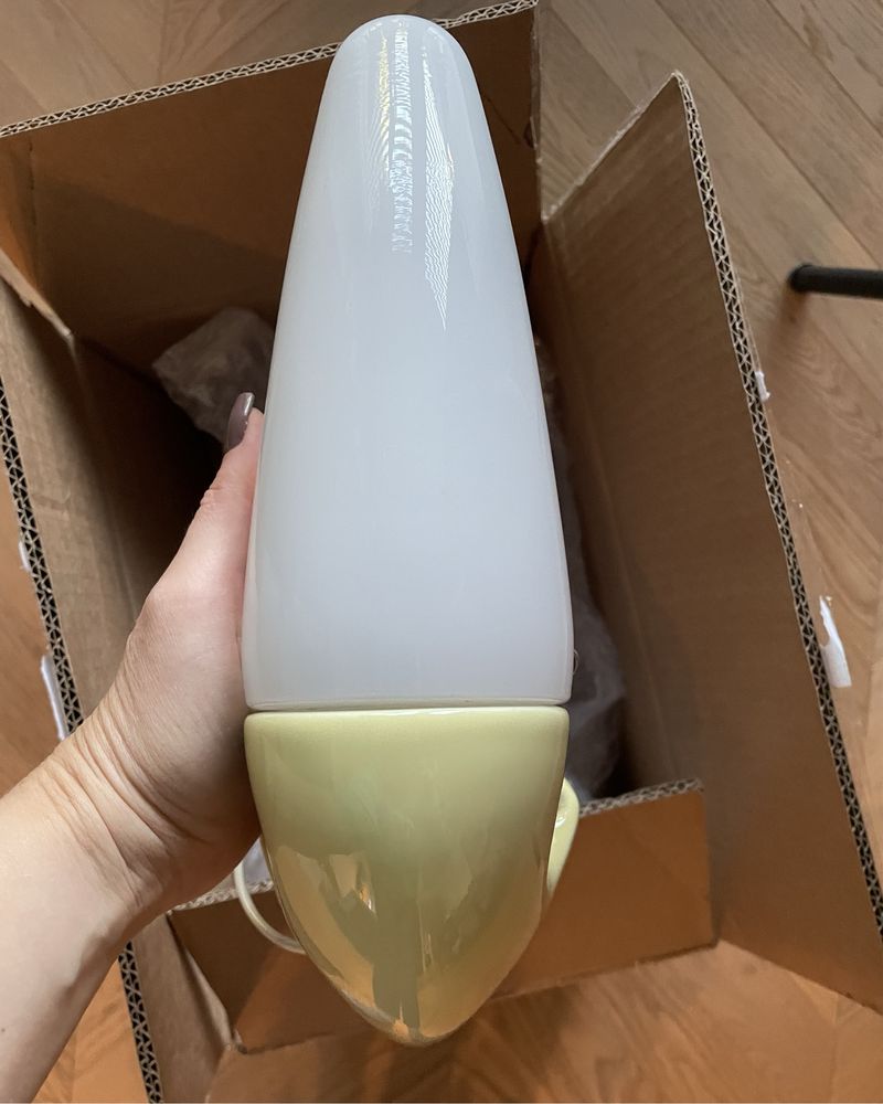 Ceramiczne kinkiety łazienkowe, Ifø, Szwecja, lata 60-te