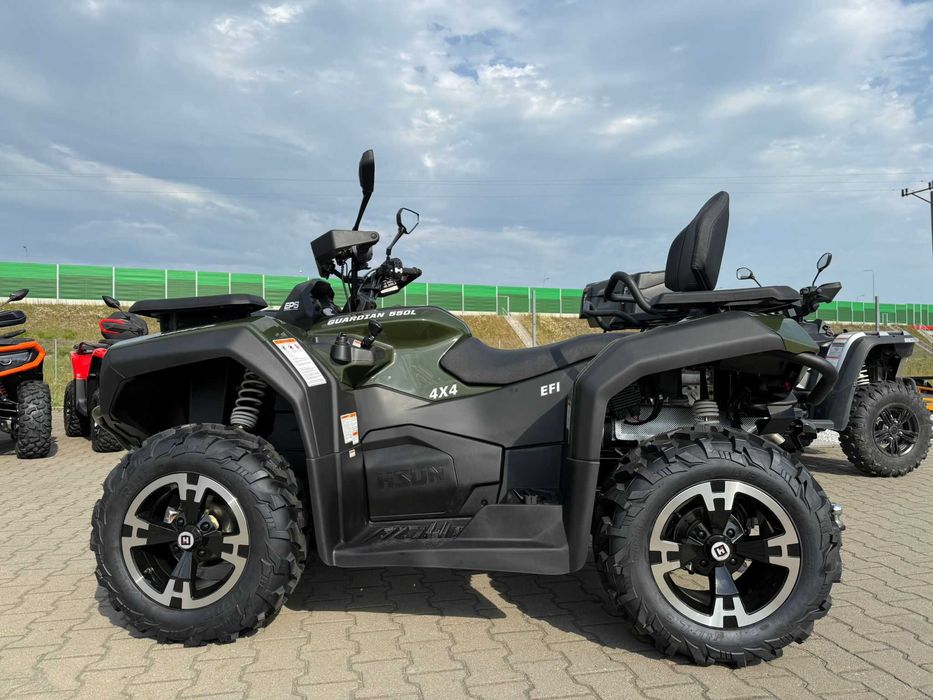 CF MOTO 550 HISUN 2025 Guardian 550L Eps 4x4 400 km Raty 0% 50/50
