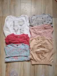 Sprzedam 6 bluz 134 H&M, Sinsay