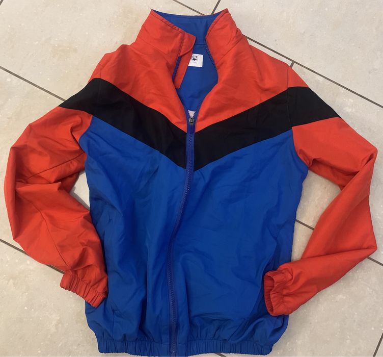 Lacoste super sportowa kurtka męska, wiatrówka r. S kolorowa