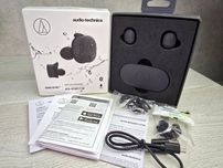 Бездротові вологостійкі навушники Audio-Technica (ATH-SPORT7TW) Black